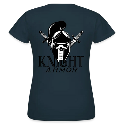 individuelles Frauen Standard T-Shirt - Navy