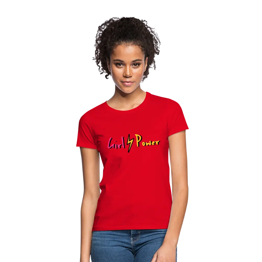 individuelles Frauen Standard T-Shirt - Rot