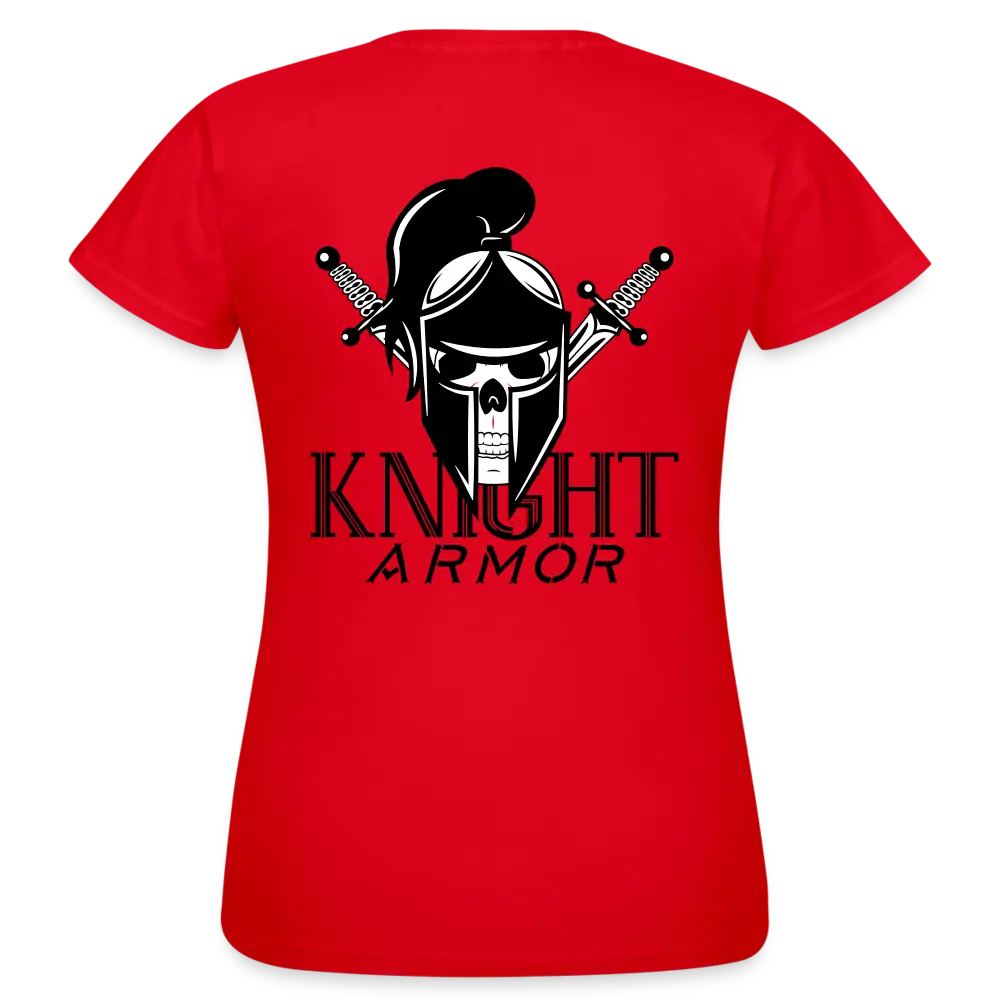 individuelles Frauen Standard T-Shirt - Rot