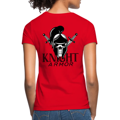 individuelles Frauen Standard T-Shirt - Rot