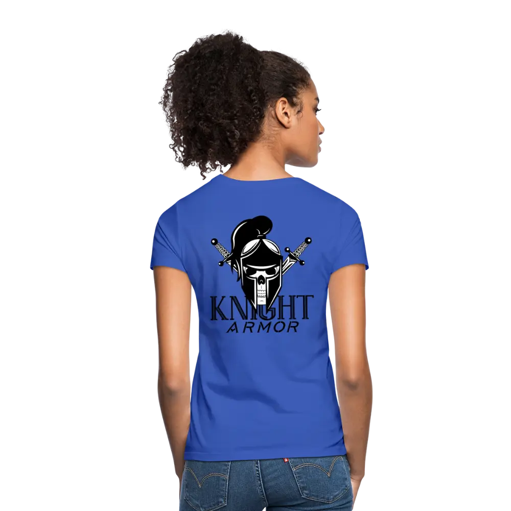 individuelles Frauen Standard T-Shirt - Royalblau