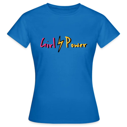 individuelles Frauen Standard T-Shirt - Royalblau