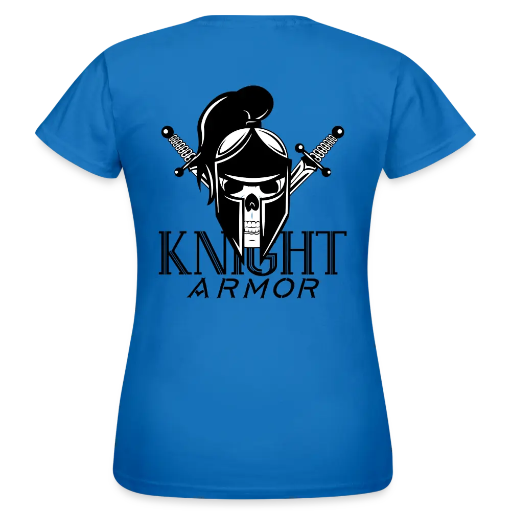 individuelles Frauen Standard T-Shirt - Royalblau
