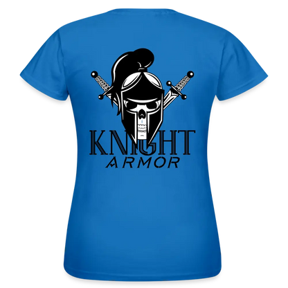 individuelles Frauen Standard T-Shirt - Royalblau