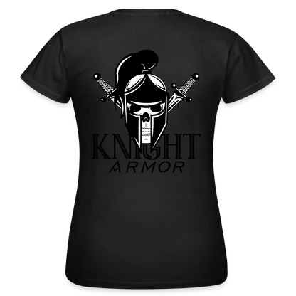 individuelles Frauen Standard T-Shirt - Schwarz