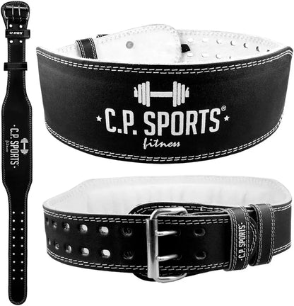 C.P. Sports Gewichthebergürtel Leder Metasport