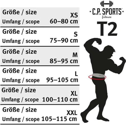 C.P. Sports Gewichthebergürtel Leder Metasport