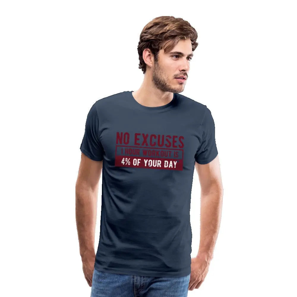 Männer Premium T-Shirt "No Excuses" SPOD