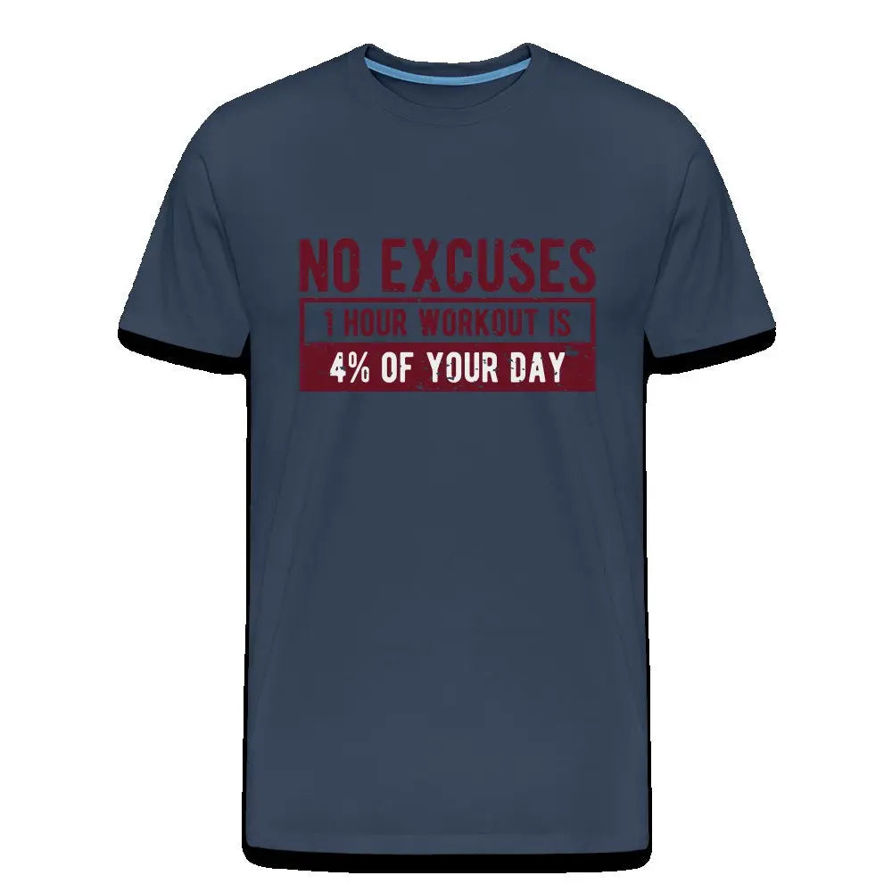 Männer Premium T-Shirt "No Excuses" SPOD