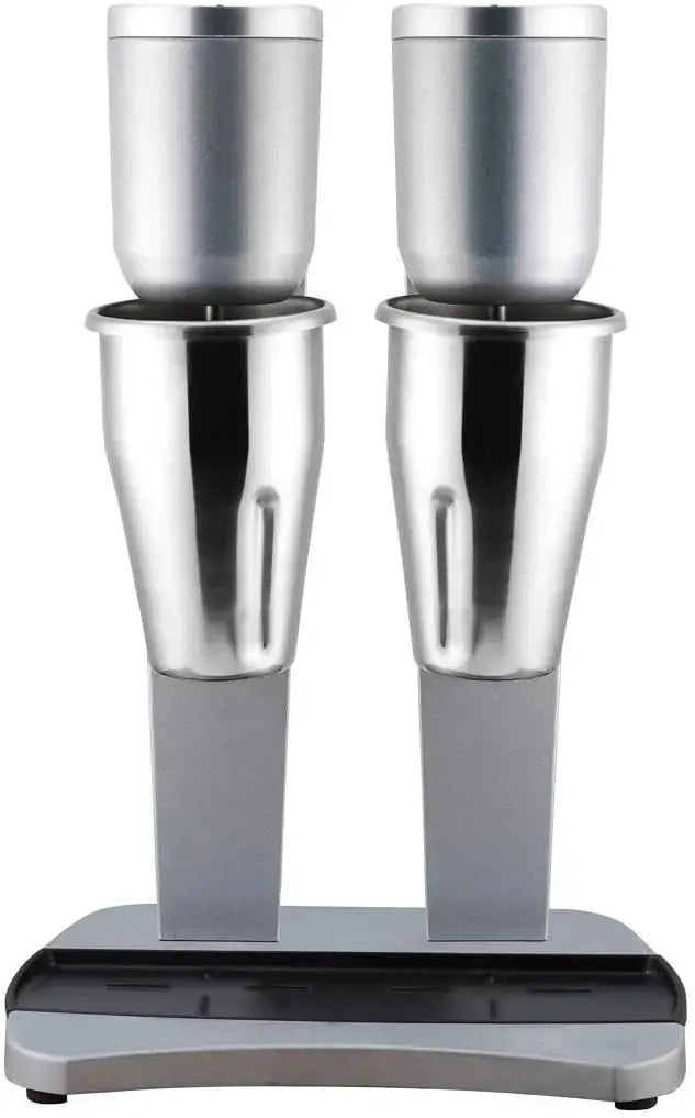 Nosch Mixer M98/2 Plus B Frappe-Mixer mit 2 Rührwerken black und Edelstahlbecher Metasport