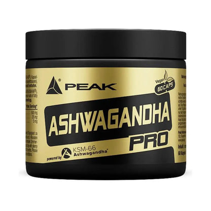 Peak Performance Ashwagandha Pro, 60 Kapseln Dose Metasport