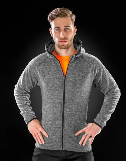 Spiro Men's Microfleece Hoodi Falk & Ross