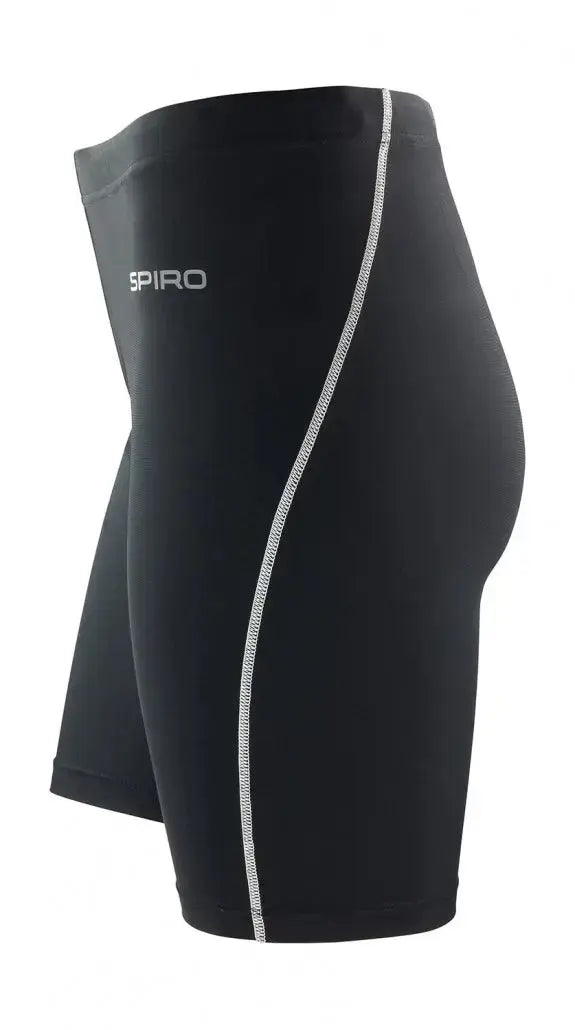 Spiro Women's Bodyfit Base Layer Shorts, schwarz Falk & Ross